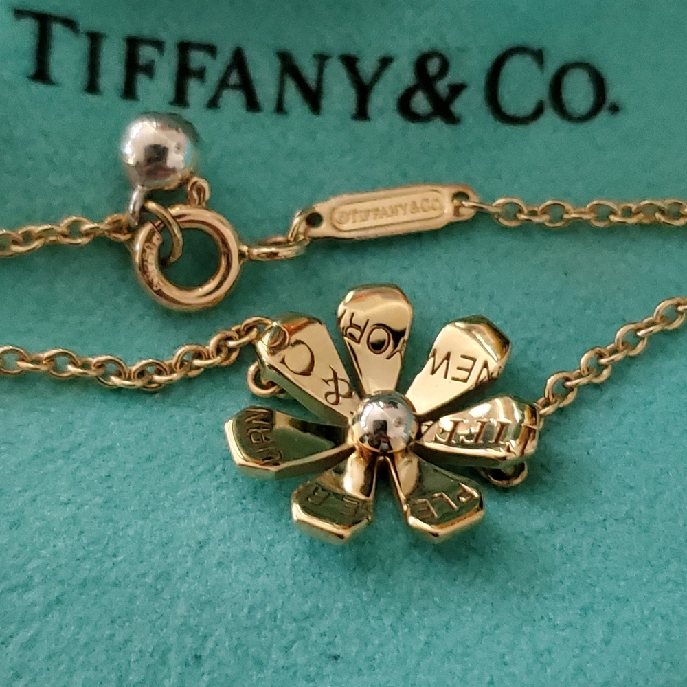 Tiffany and Co Love Bugs Flower 18k Bracelet